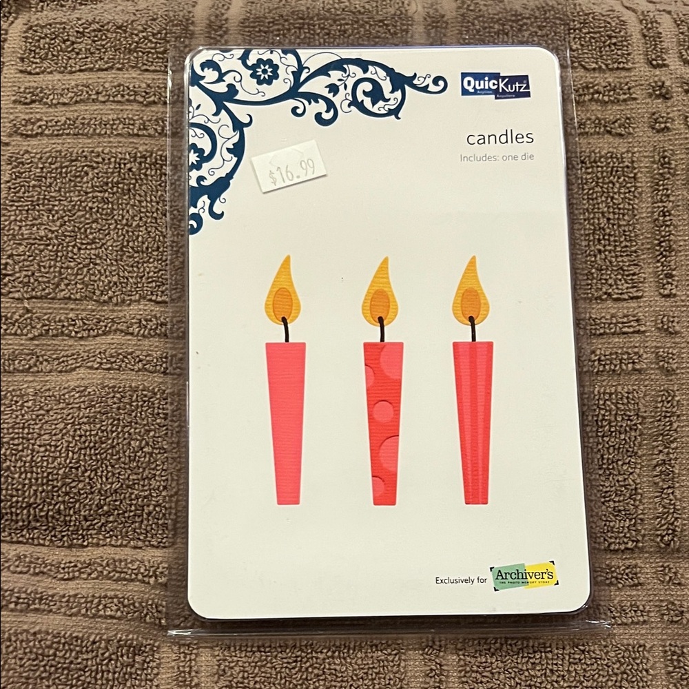 NEW QuicKutz Candle Die Set - Archiver’s Exclusive Lifestyle Crafts